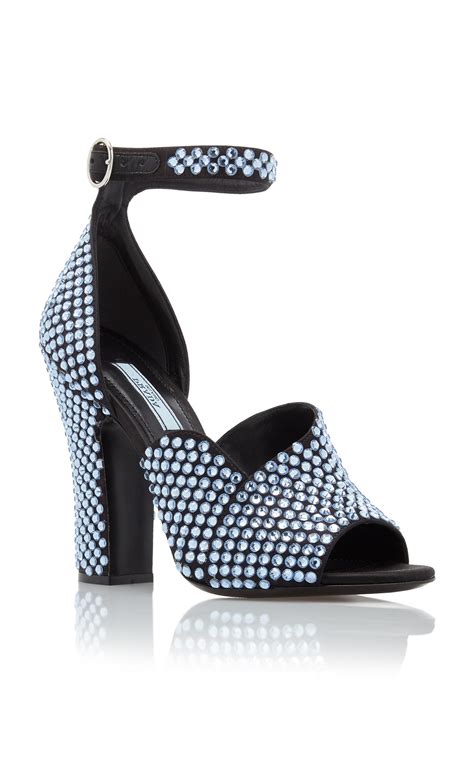 prada crystal heels|Prada shoes for women.